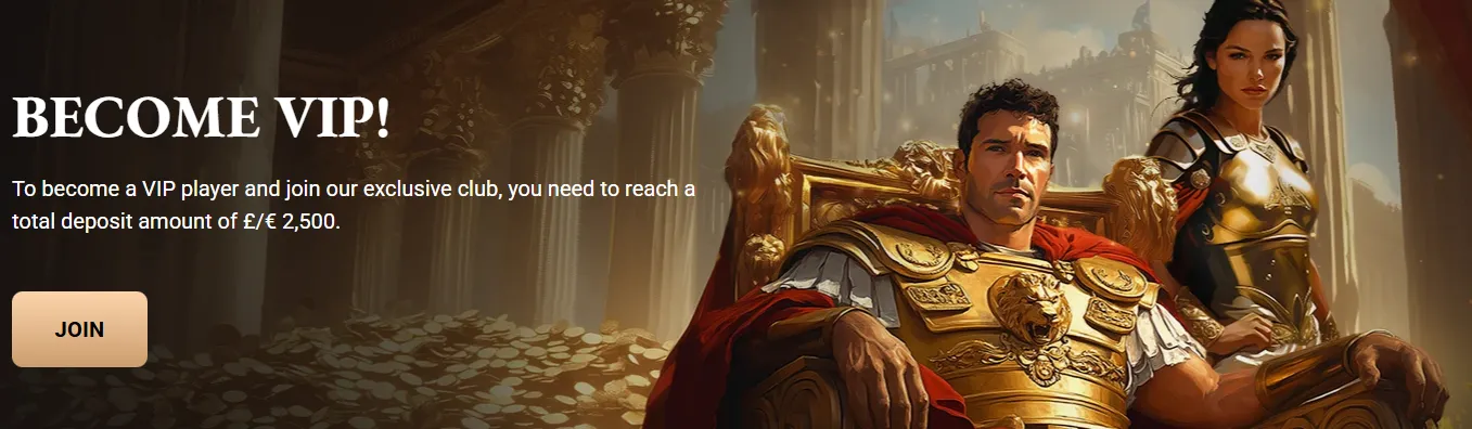 LegionBet Casino VIP levels and loyalty rewards program