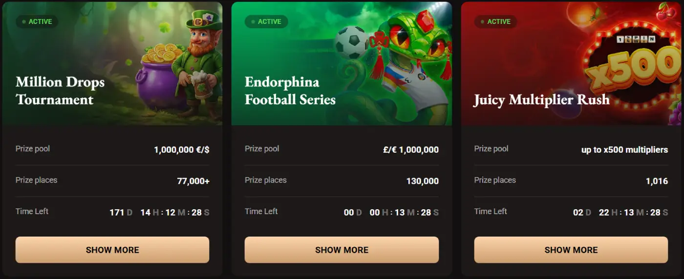 LegionBet Casino Tournaments